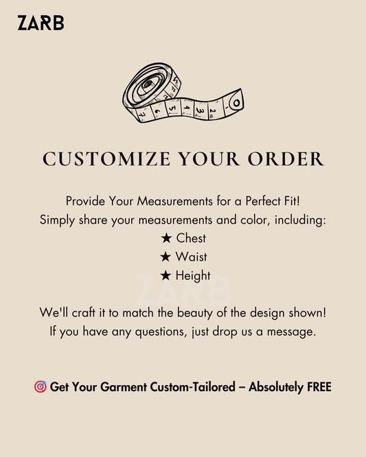 order note for customisation