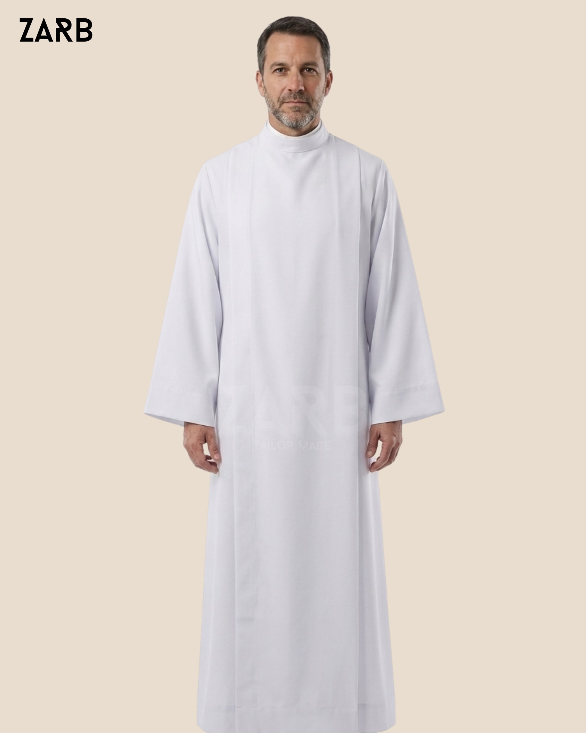 Custom White Alb Clergy Vestment Robe