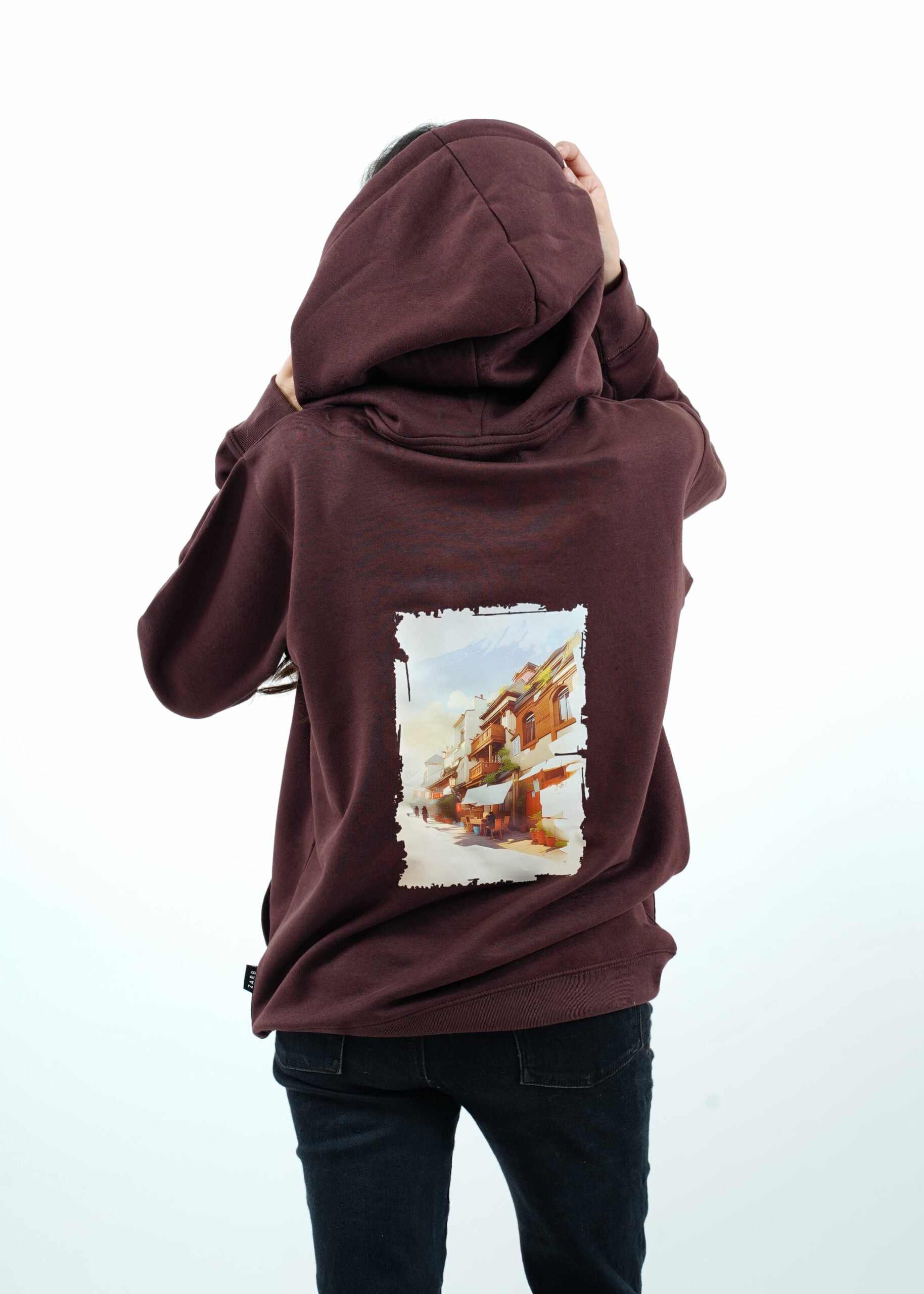 Chocolate brown hoodie