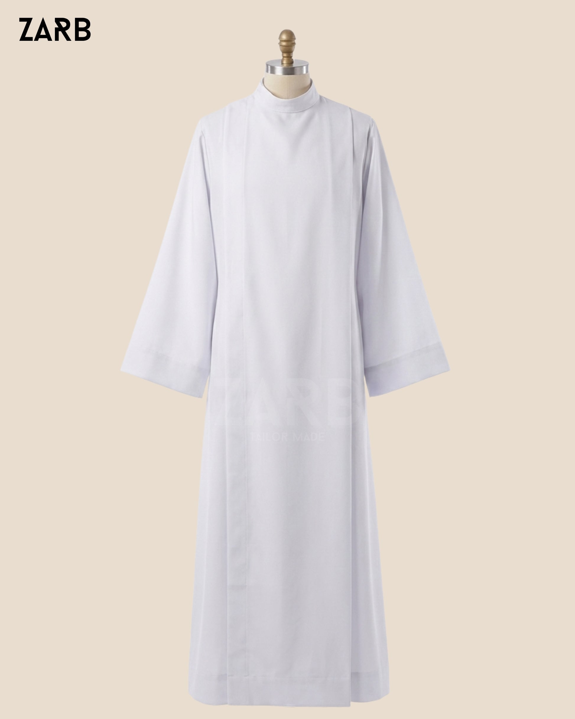 White Alb Clergy Vestment Robe
