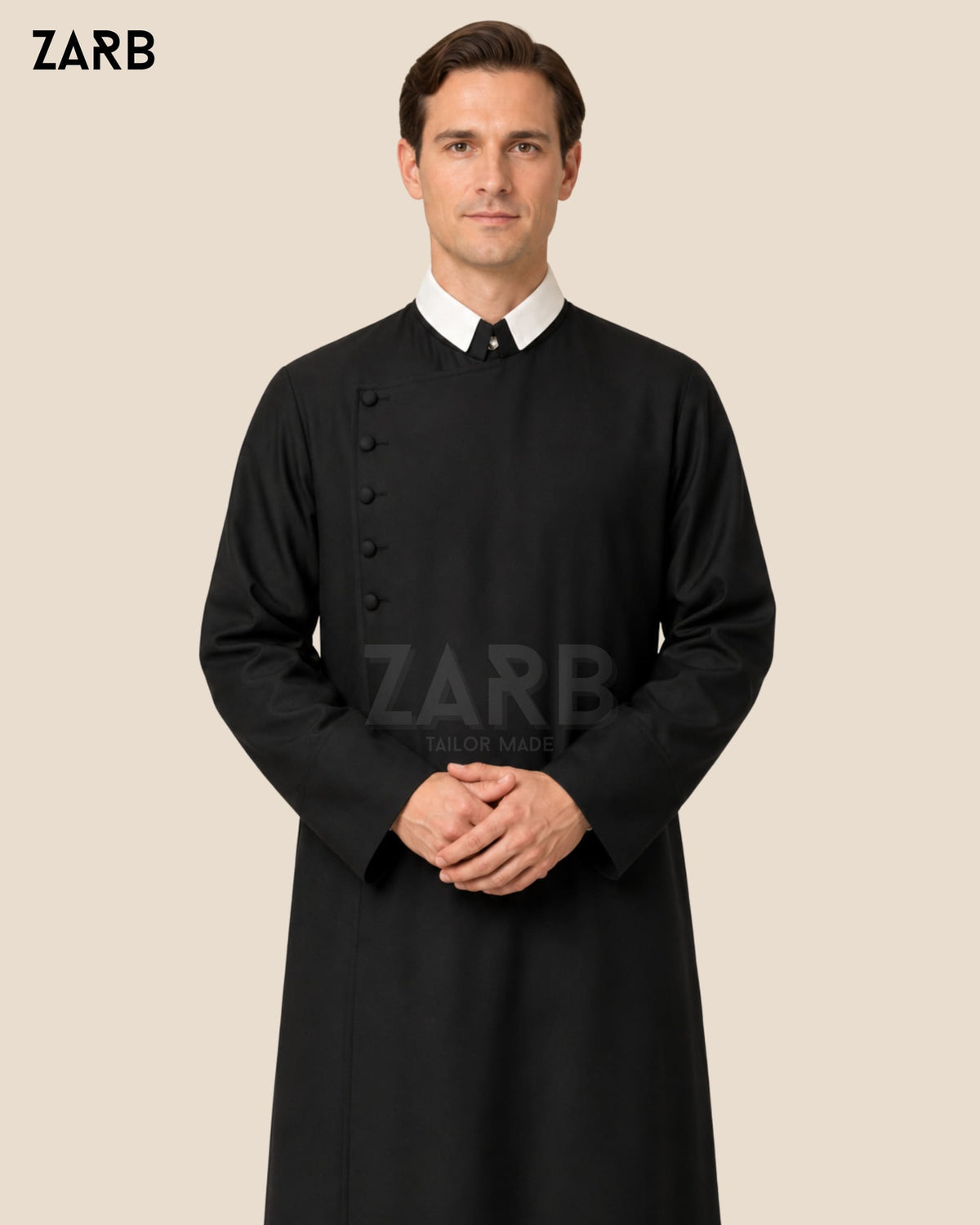 Black Oratorian Habit | Custom Tailored | Philip Neri Cassock | Bespoke Tailored ZARB Officials