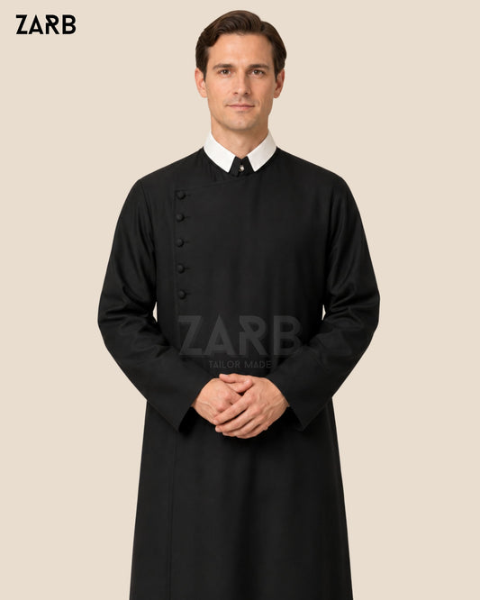 Black Oratorian Habit | Custom Tailored | Philip Neri Cassock | Bespoke Tailored ZARB Officials