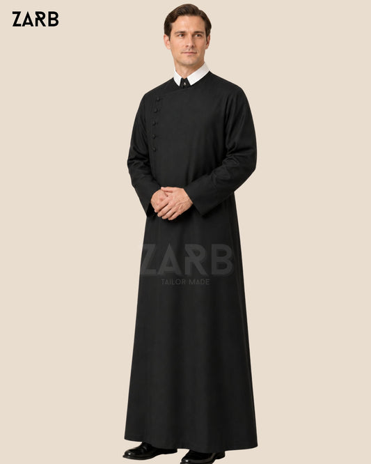 Black Oratorian Habit | Custom Tailored | Philip Neri Cassock | Bespoke Tailored ZARB Officials