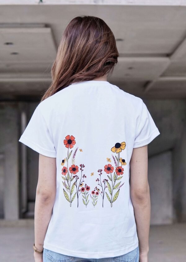 floral tee shirt