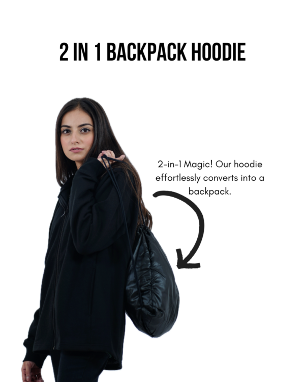 backpack hoodie