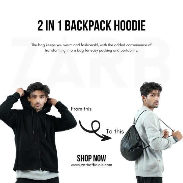 backpack hoodie