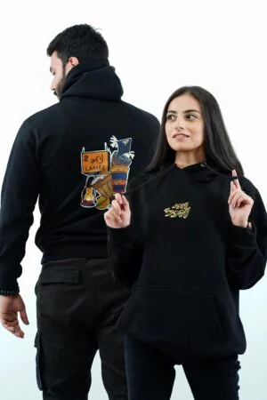 Lahore Vibes Black Hoodie